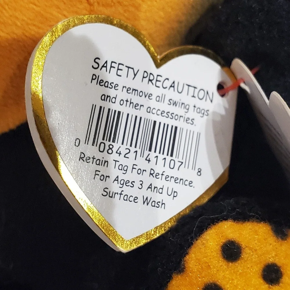 Halloween Hello Kitty Ty Plush Bat Clean. Writing On Hang Tag